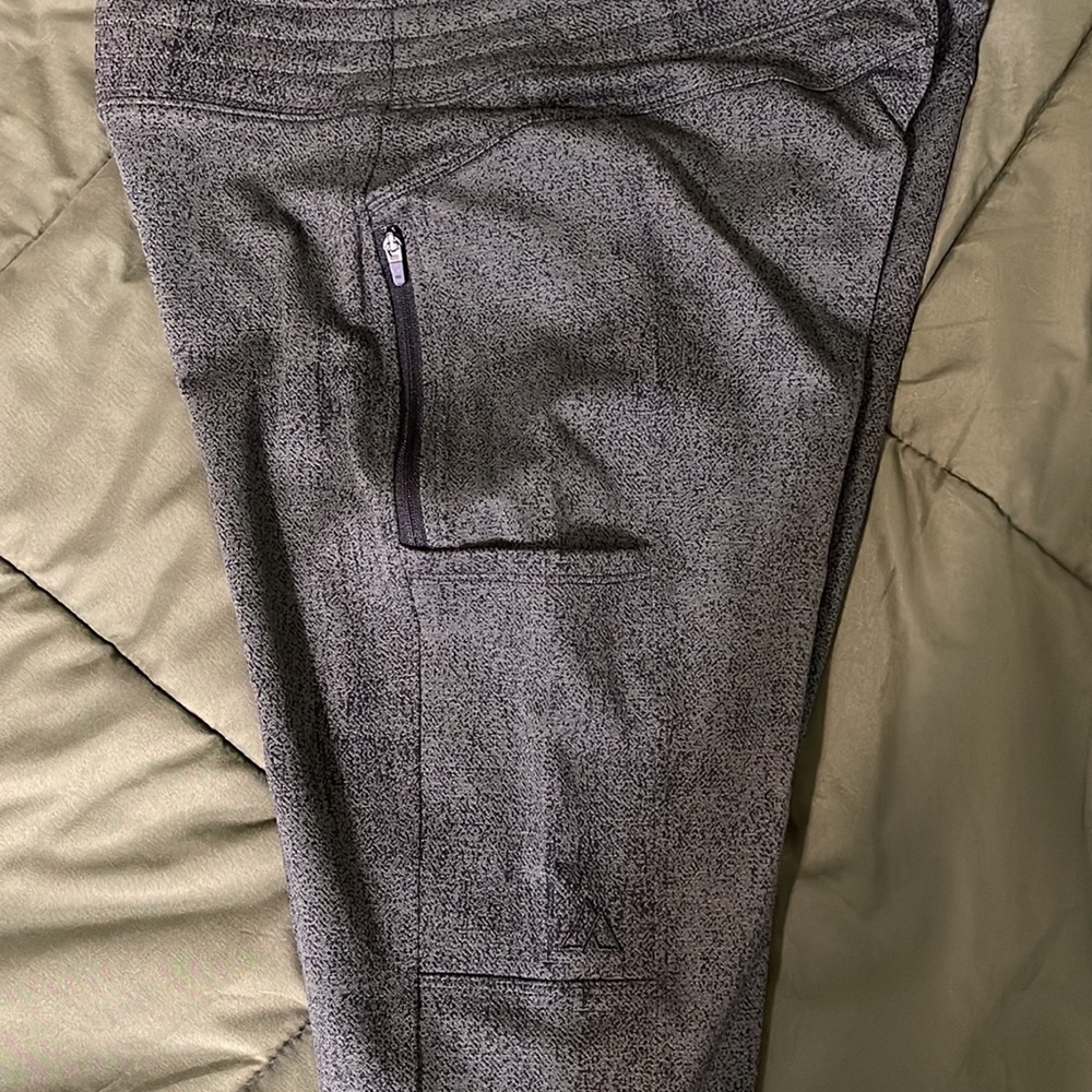 Alpine olive green hiking tights - Picture 2 of 8